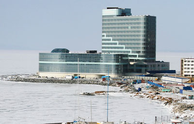 Паркинг отеля «Хаятт Владивосток Бурный»