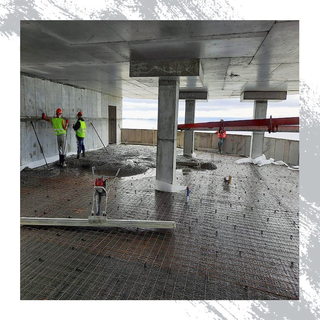 Обустройство паркинга МФК «Бурный Сити» материалами REFLOOR®