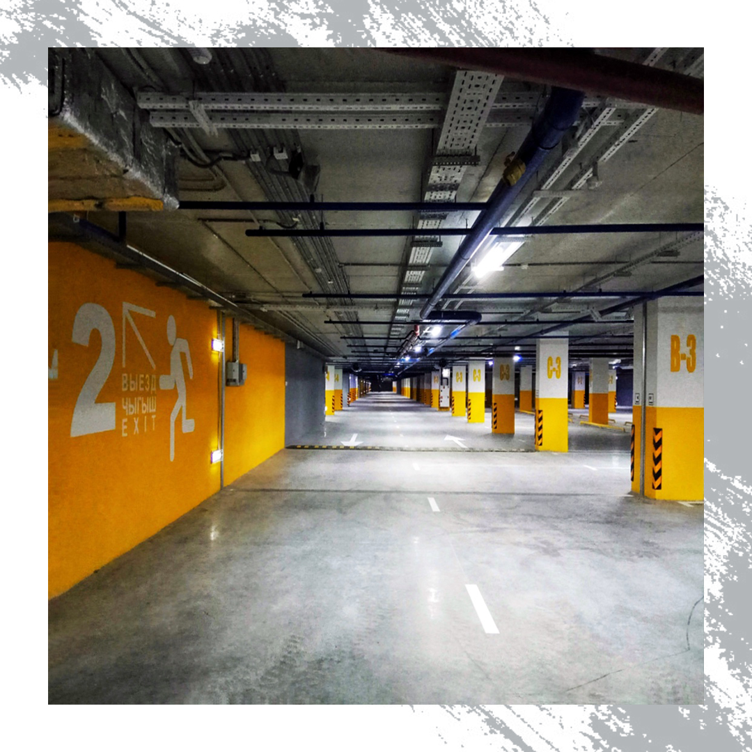 Refloor CT-S 600: парковочный комплекс возле Национального культурного центра «Казань»