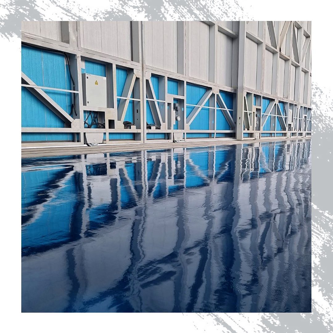 PRASPAN®️ Нейтрал: реконструкция покрытия в ангаре «Сибирь Техник», аэропорт «Толмачево» (Новосибирск)