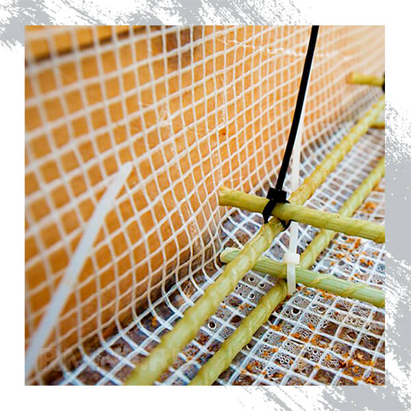 Бетонная стяжка композитная арматура гидроизоляция